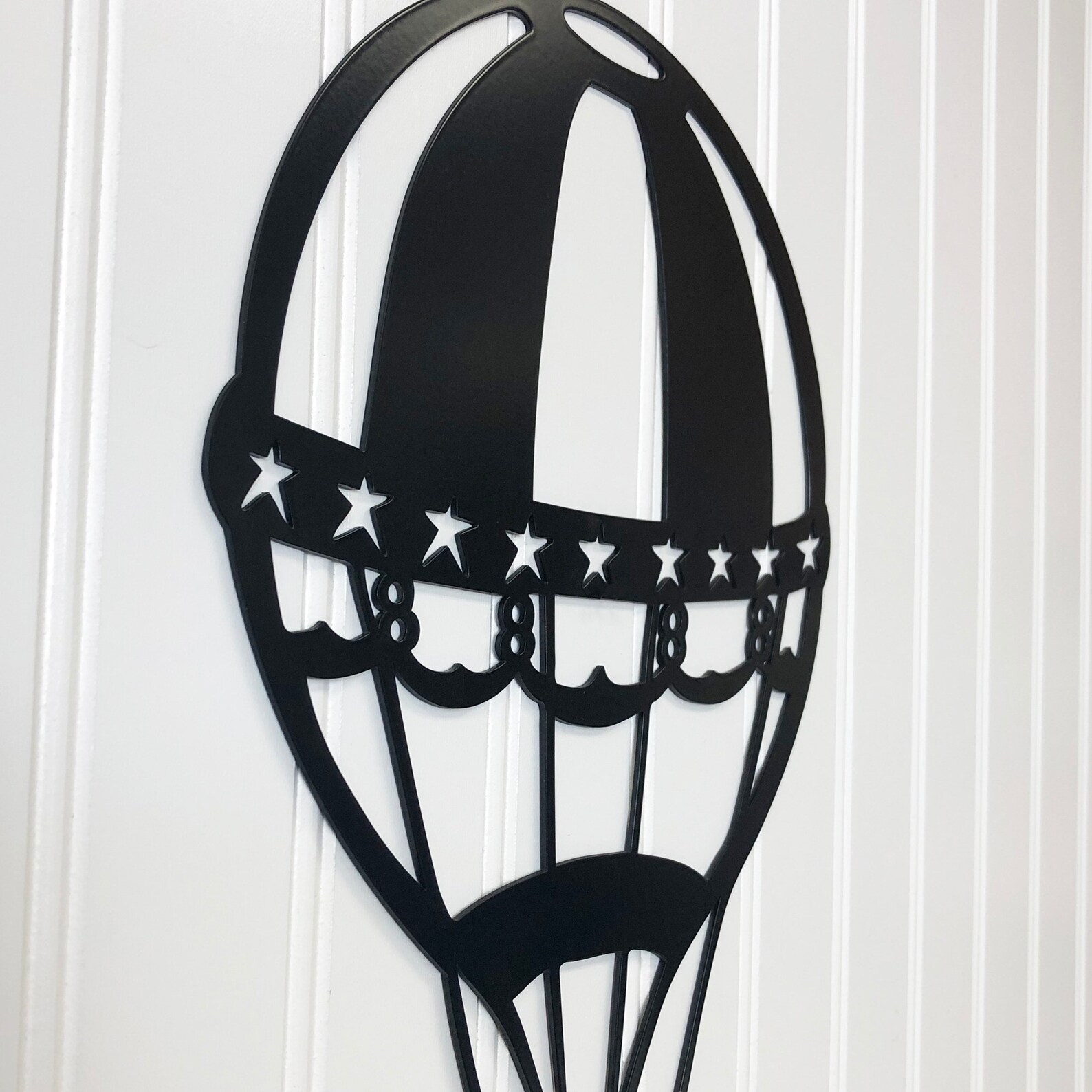 Hot Air Balloon Metal Wall Art Vintage Style Balloon Art Etsy