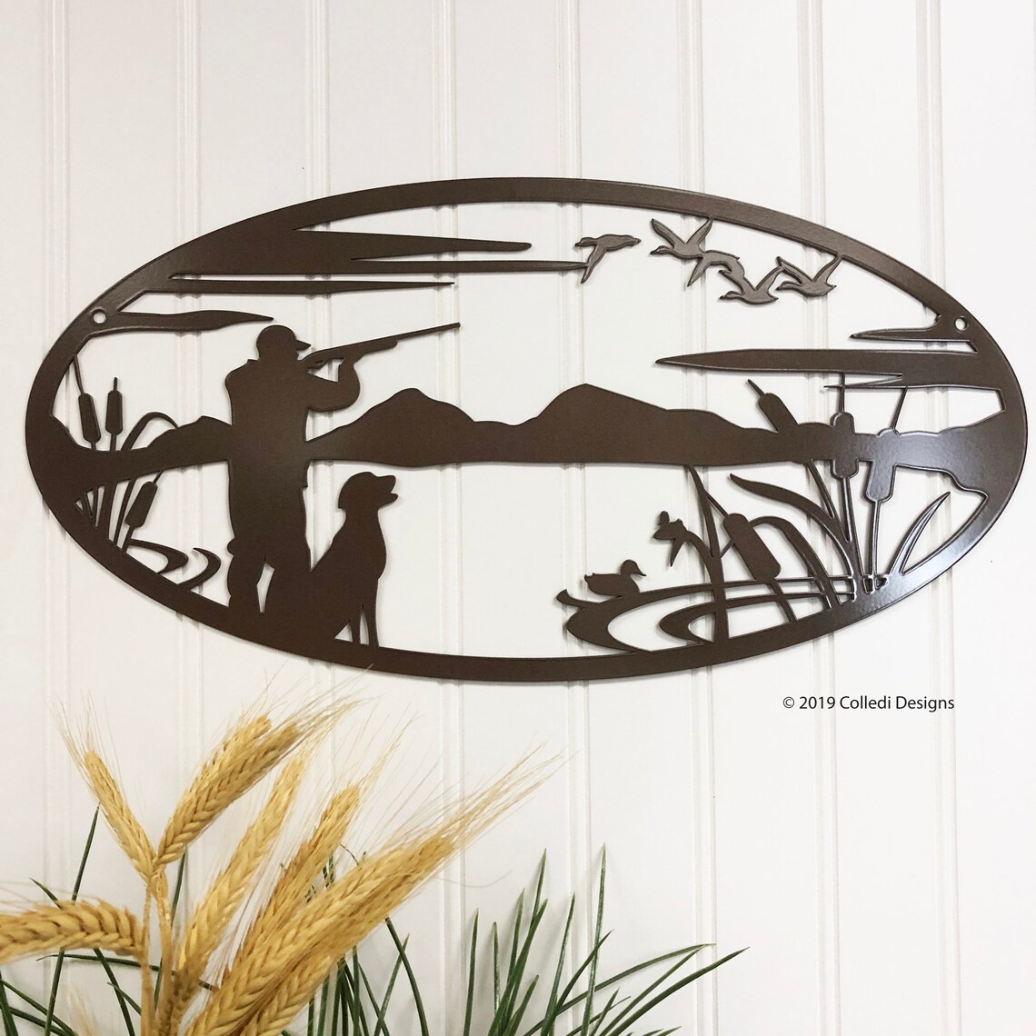 Duck Hunter Metal Wall Art Hunting Metal Sign Hunting Lover Etsy