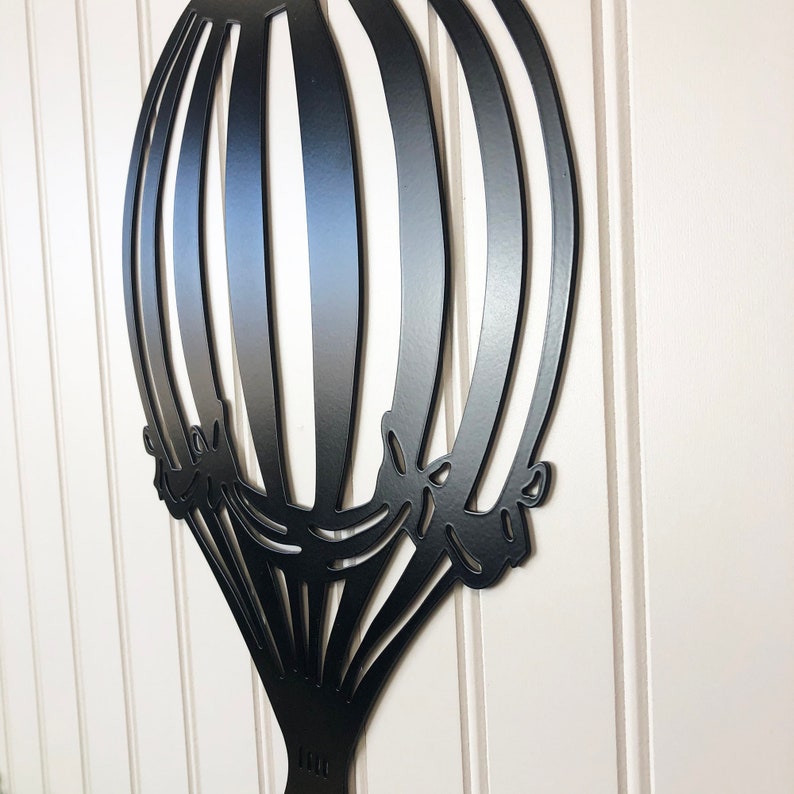 Hot Air Balloon Metal Wall Art Vintage Style Balloon Art Hot Etsy