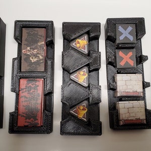Zombicide Green Horde (Season 5) Board Game Box Inserts / Token Holders
