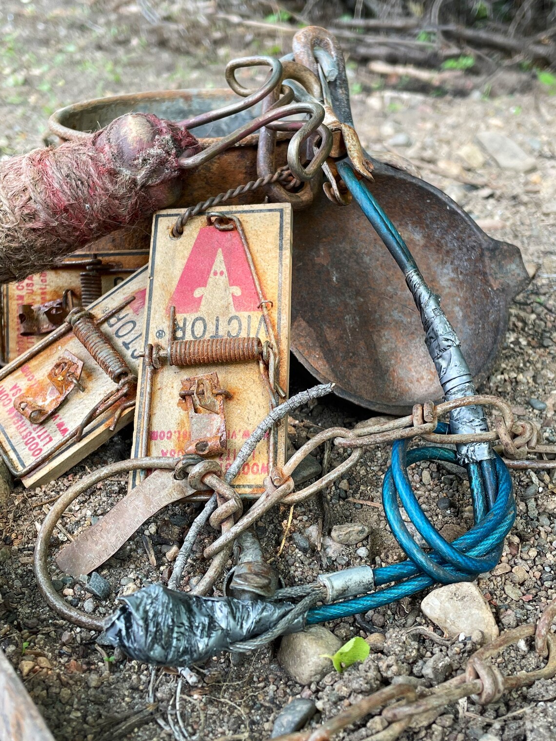 Post Apocalyptic Wasteland Trapper Tools Accessories Etsy