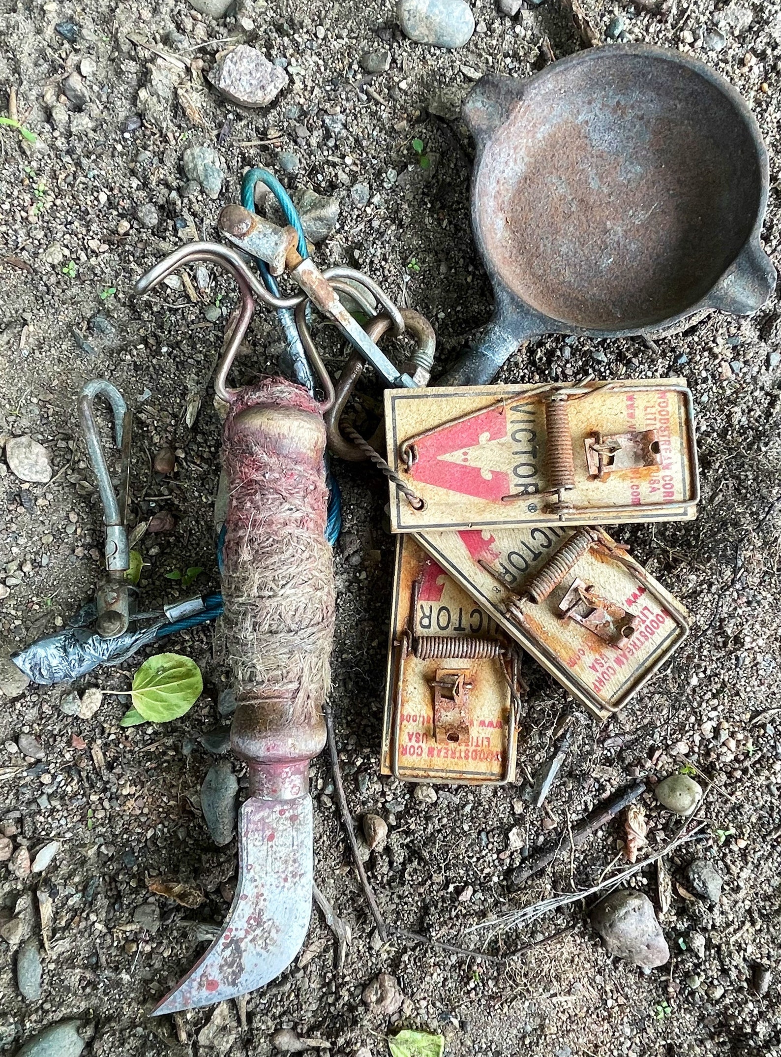 Post Apocalyptic Wasteland Trapper Tools Accessories Etsy