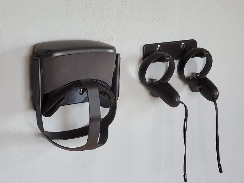 VR Headset Stand and Controller Wall Mount for Oculus Quest 1 | Etsy