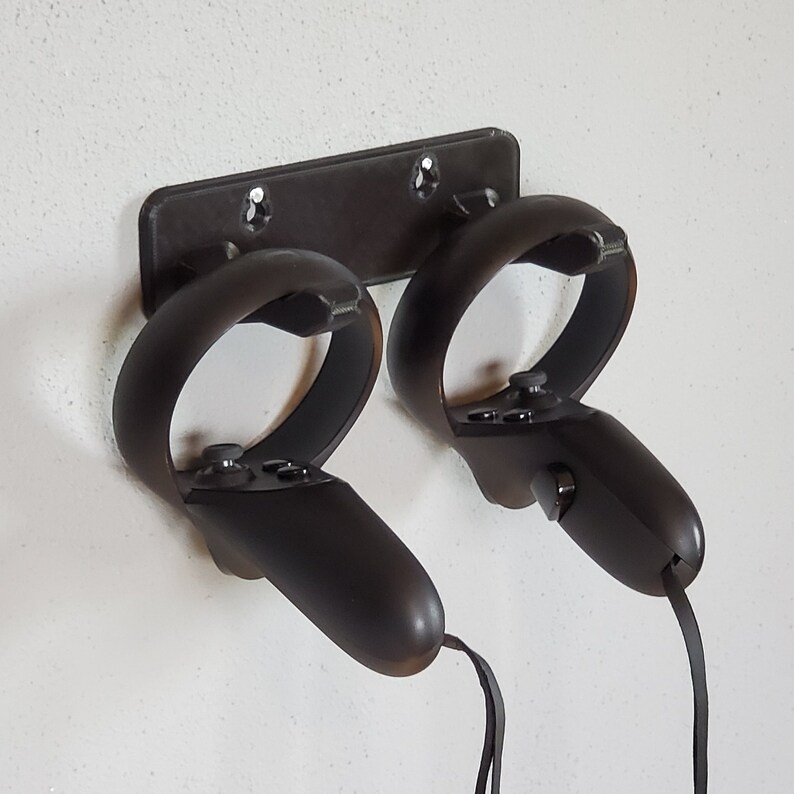 VR Headset Stand and Controller Wall Mount for Oculus Quest Etsy