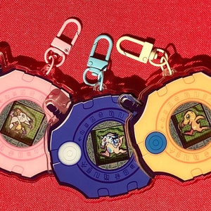Digivice Shaker Charms