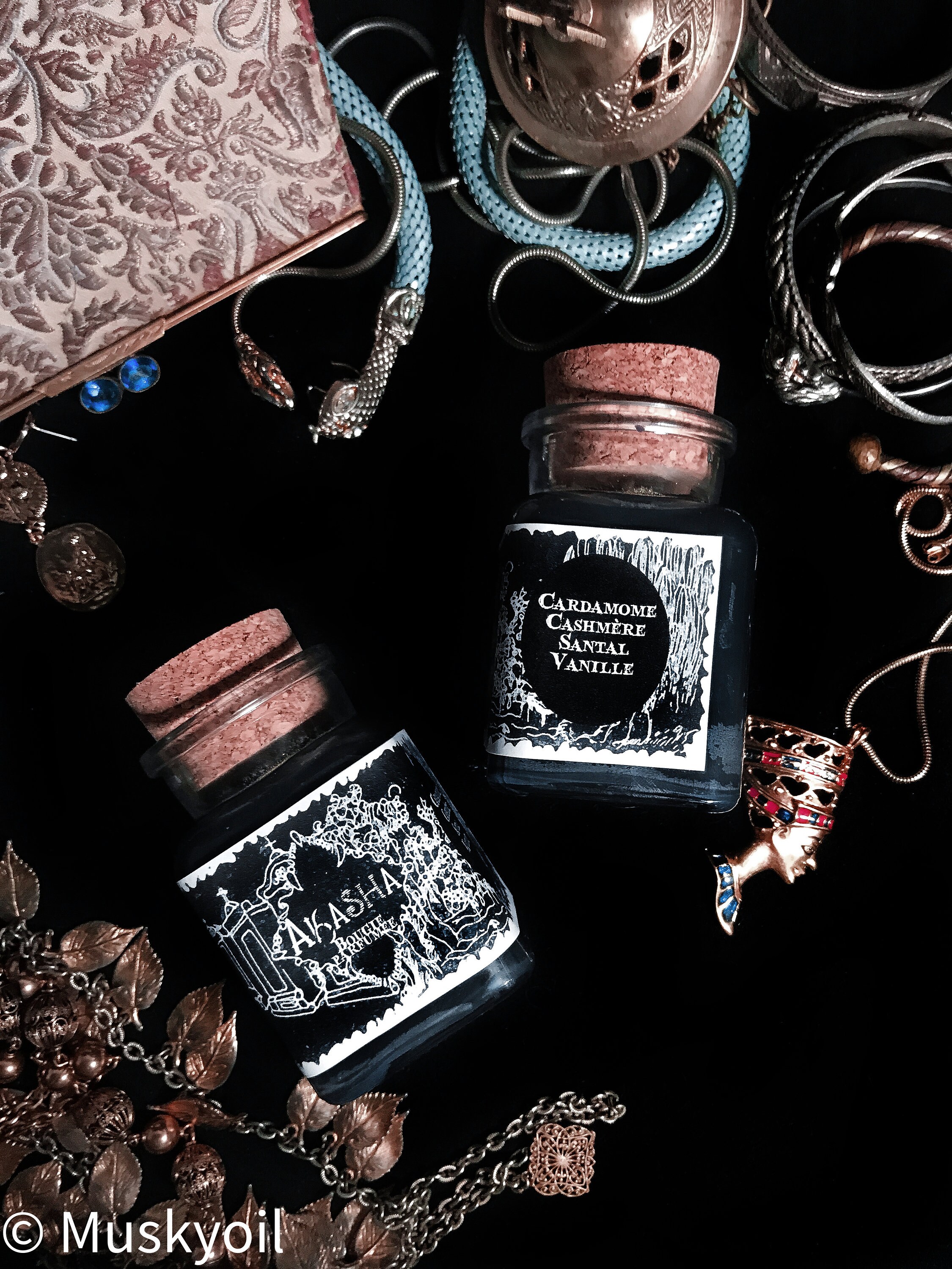 Bougie Parfumée Soja Pour Fans de Vampires Akasha La Reine Des Damnés