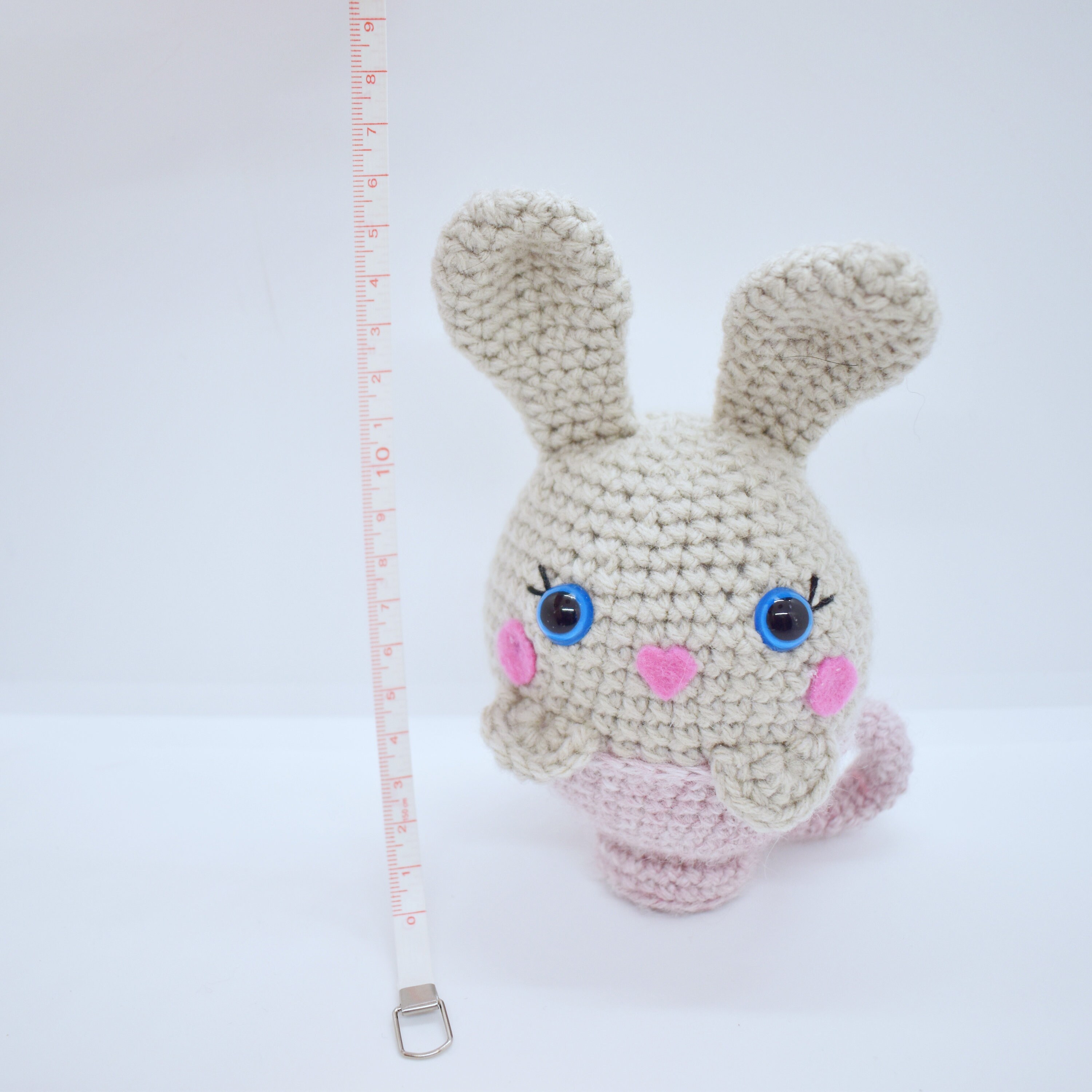Bunny teacup doll crochet//Rabbit doll crochet bunny stuffy Etsy