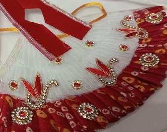 Buy MATA Rani Chunri/Patka and Lehenga Dress for Goddess