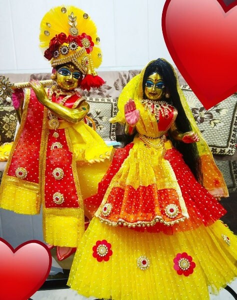 Freeshipping Radha Krishna Dress-rk 
