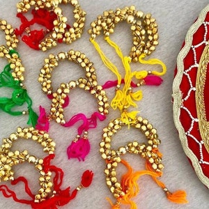 Sangeet Mehendi Gana: Indian Wedding Bracelet Favors - Bulk