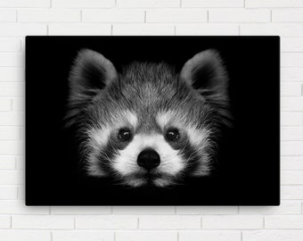 Red Panda Fan Etsy