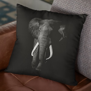 Elephant Throw Pillow