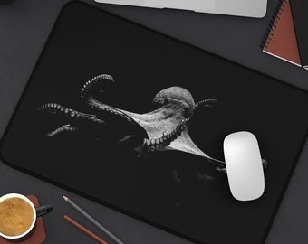 Swimming Octopus Desk Mat