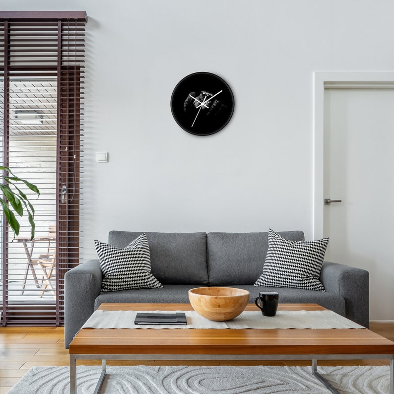 Jumping Spider Wall clock