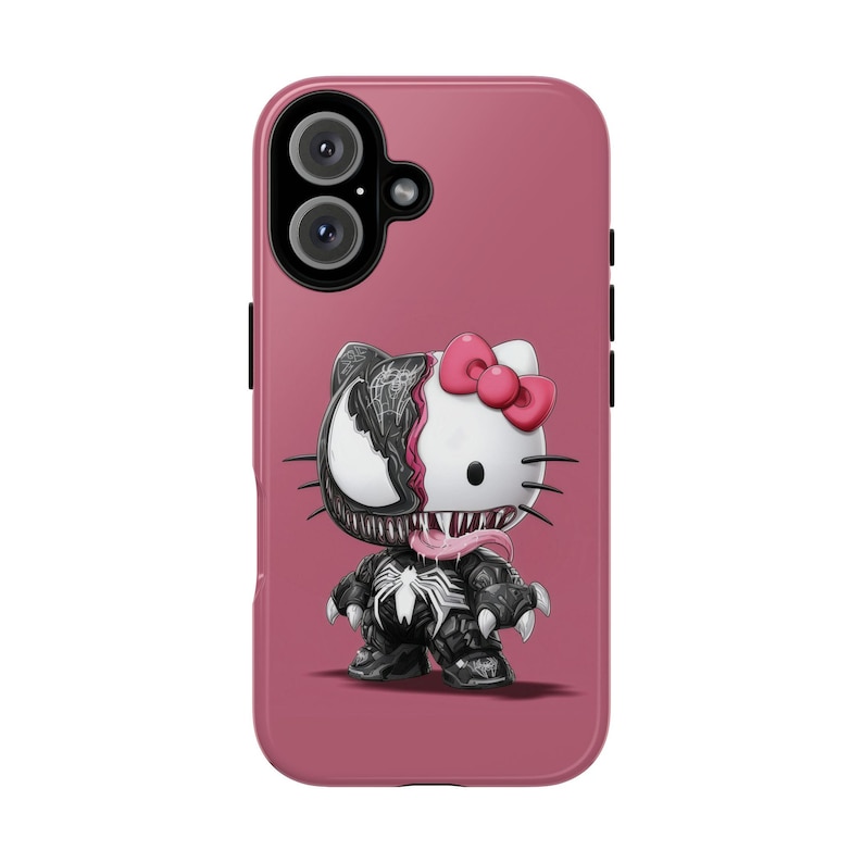 Hello Kitty Venom mashup Phone Case | Tough Cases image 1