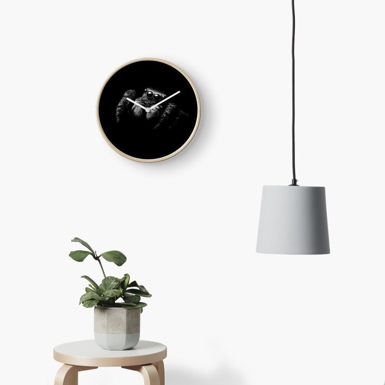 Jumping Spider Wall clock