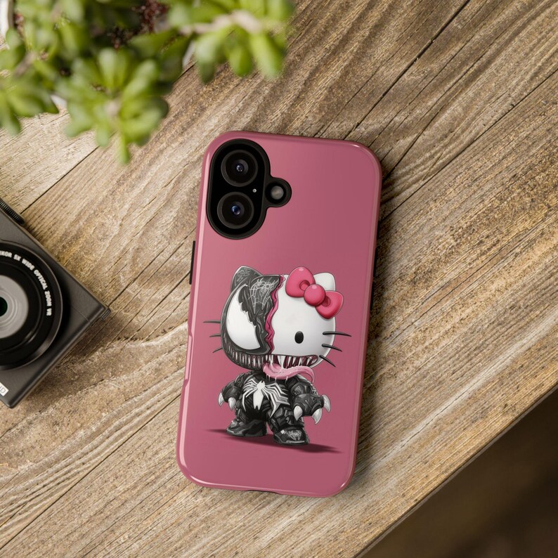 Hello Kitty Venom mashup Phone Case | Tough Cases image 4