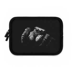 Cute Jumping Spider Laptop Sleeve