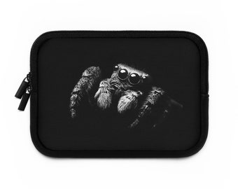 Cute Jumping Spider Laptop Sleeve