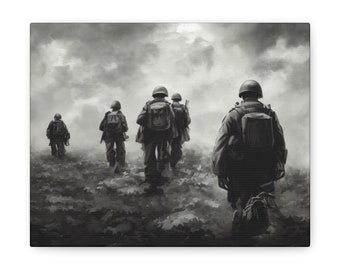 Easy Company World War 2 Canvas Print