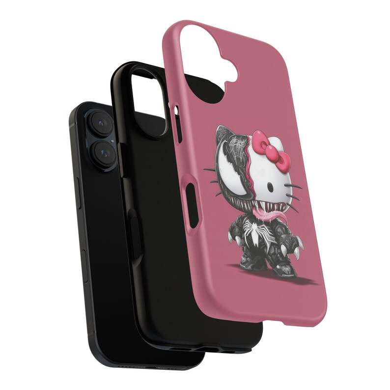 Hello Kitty Venom mashup Phone Case | Tough Cases image 7