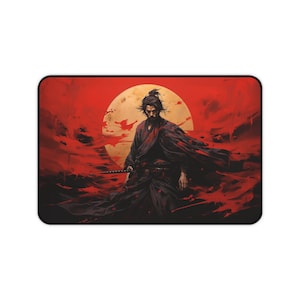 Samurai Miyamoto Musashi | Mouse Pad | Desk Mat