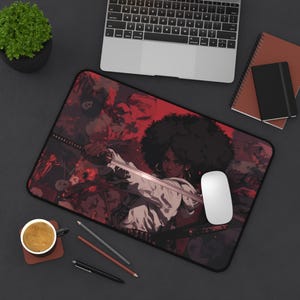 Tapete de escritorio Afro Samurai - Guerrera atrevida Lámina artística imagen 6