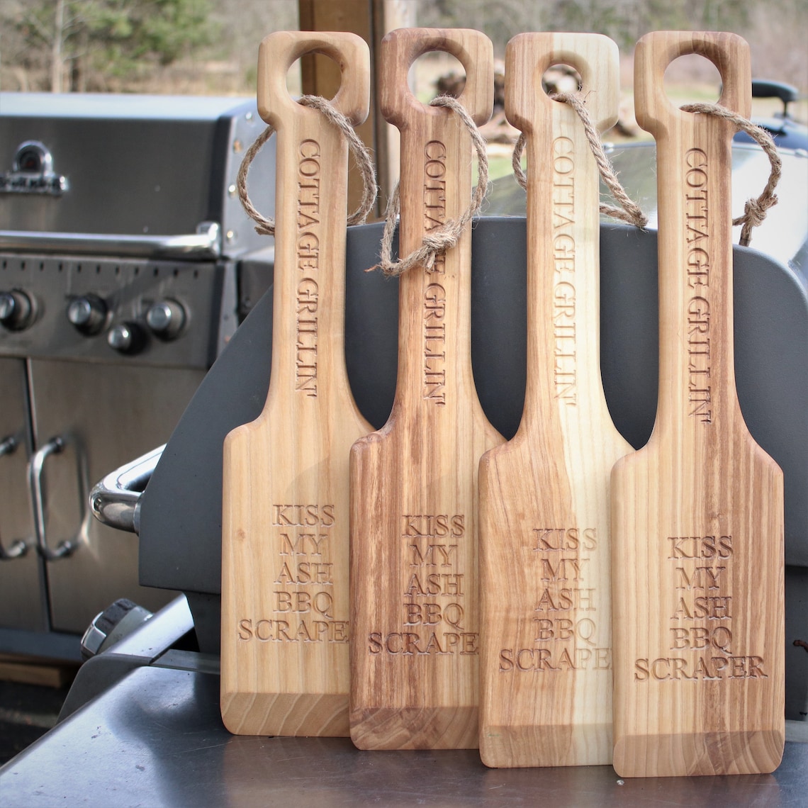 BBQ Scraper Personalized BBQ Scraper Custom BBQ Scraper Grill Etsy