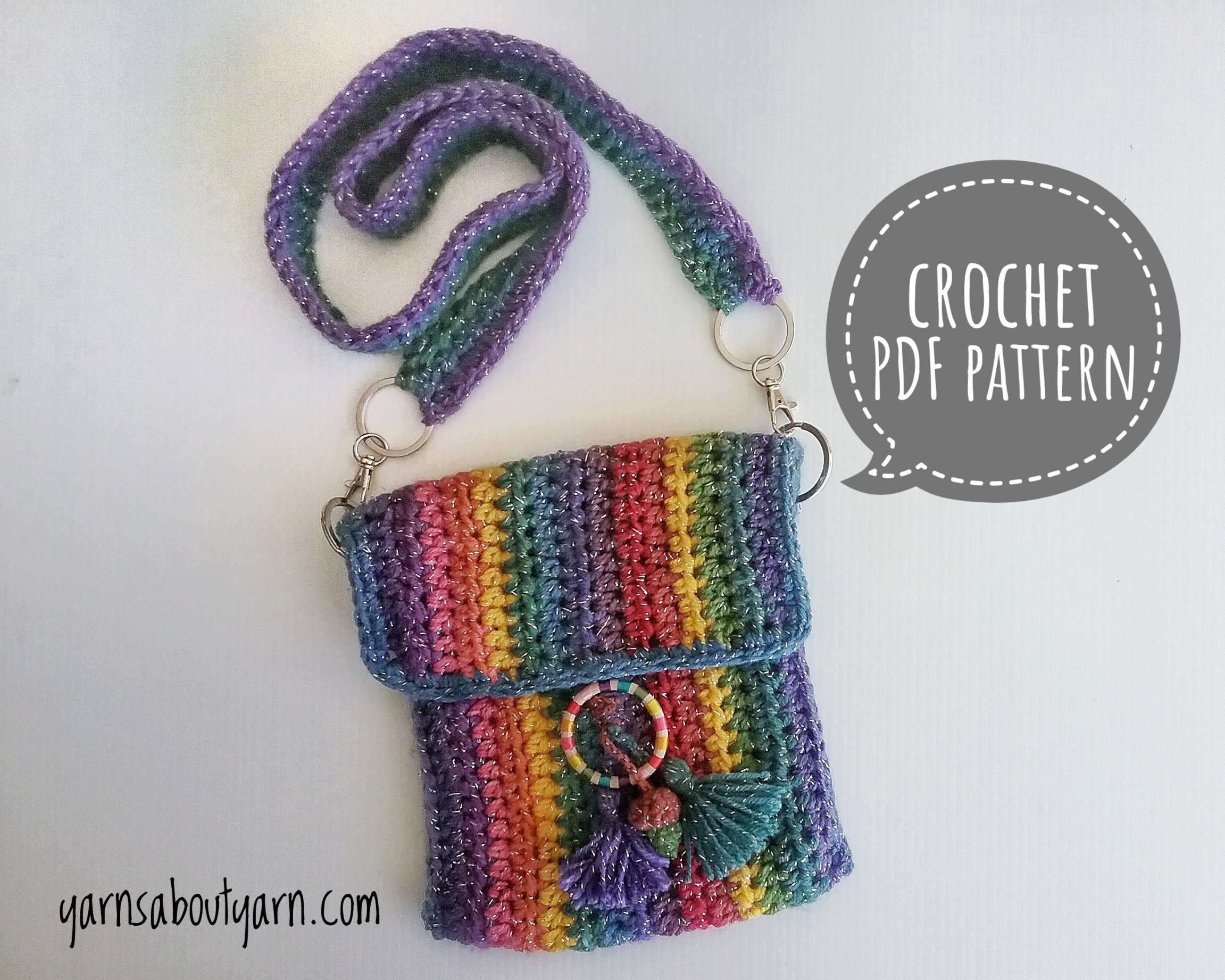 Rainbow Loom Purse - Etsy