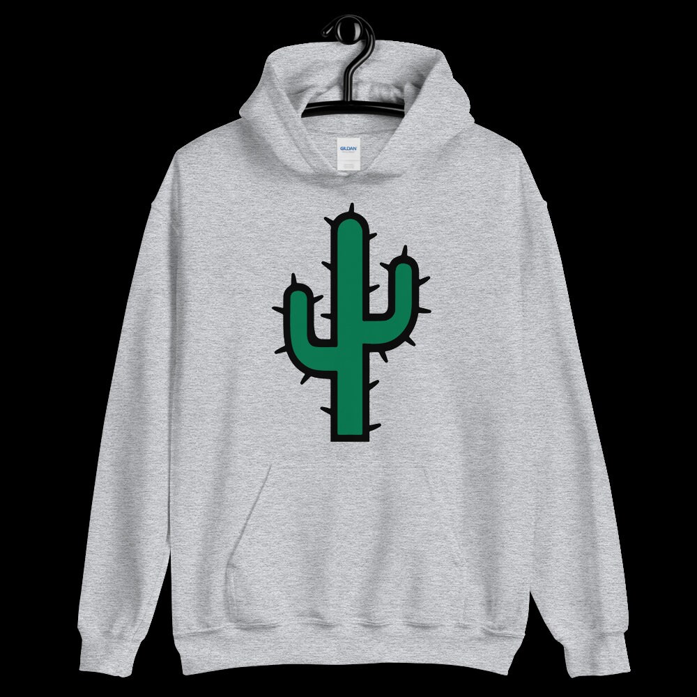 Cactus Plant Unisex Hoodie Cactus Hoodie animated Cactus | Etsy