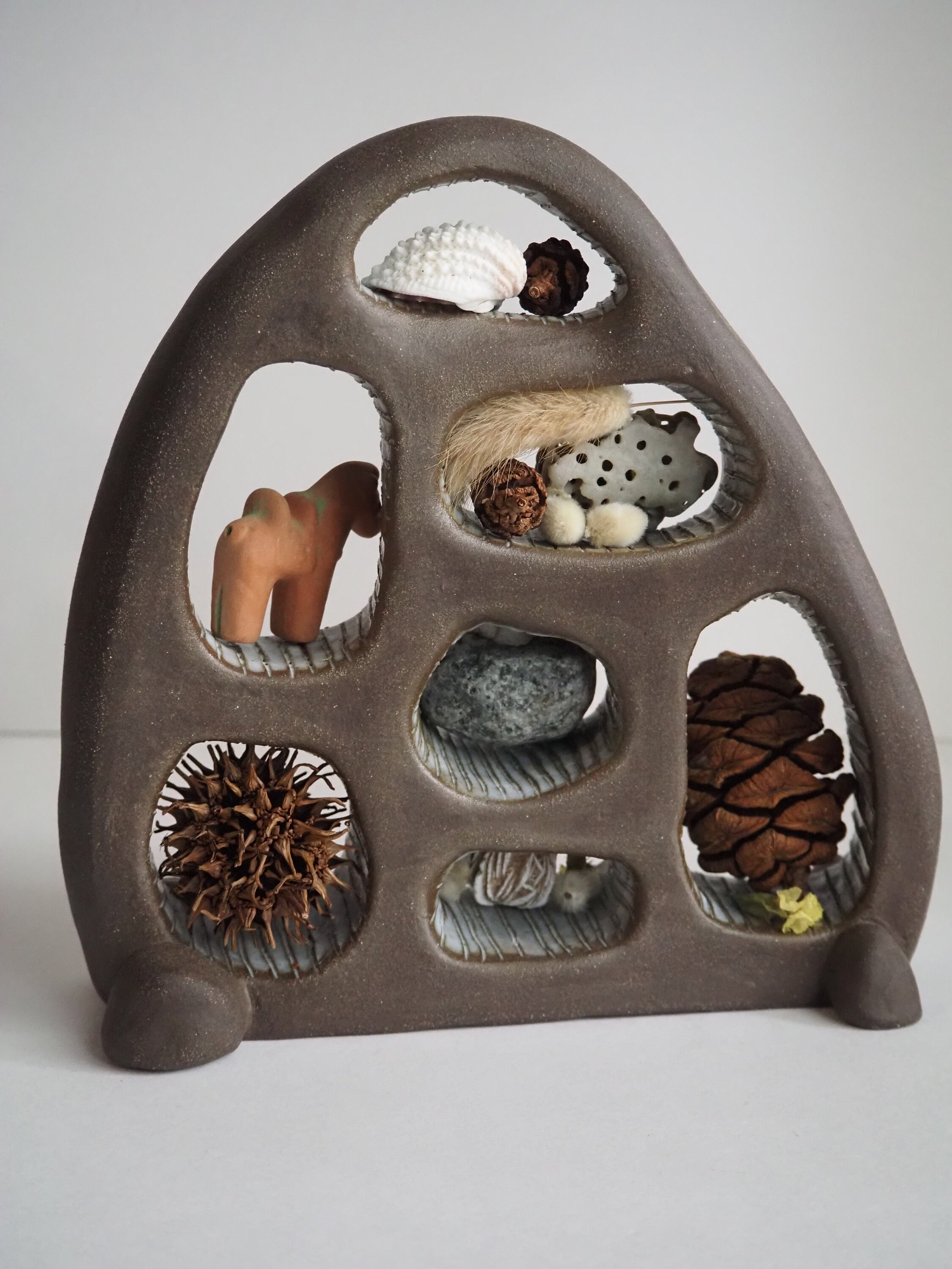 Curio and Trinkets Ceramic Display Shelf Etsy