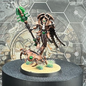 Cryptek Necrons - painted 40K miniature