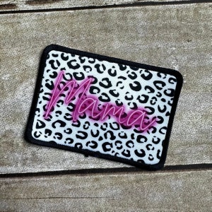 Neon Mama hat patch