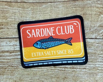 Sardine patch Extra Salty Since your birth year