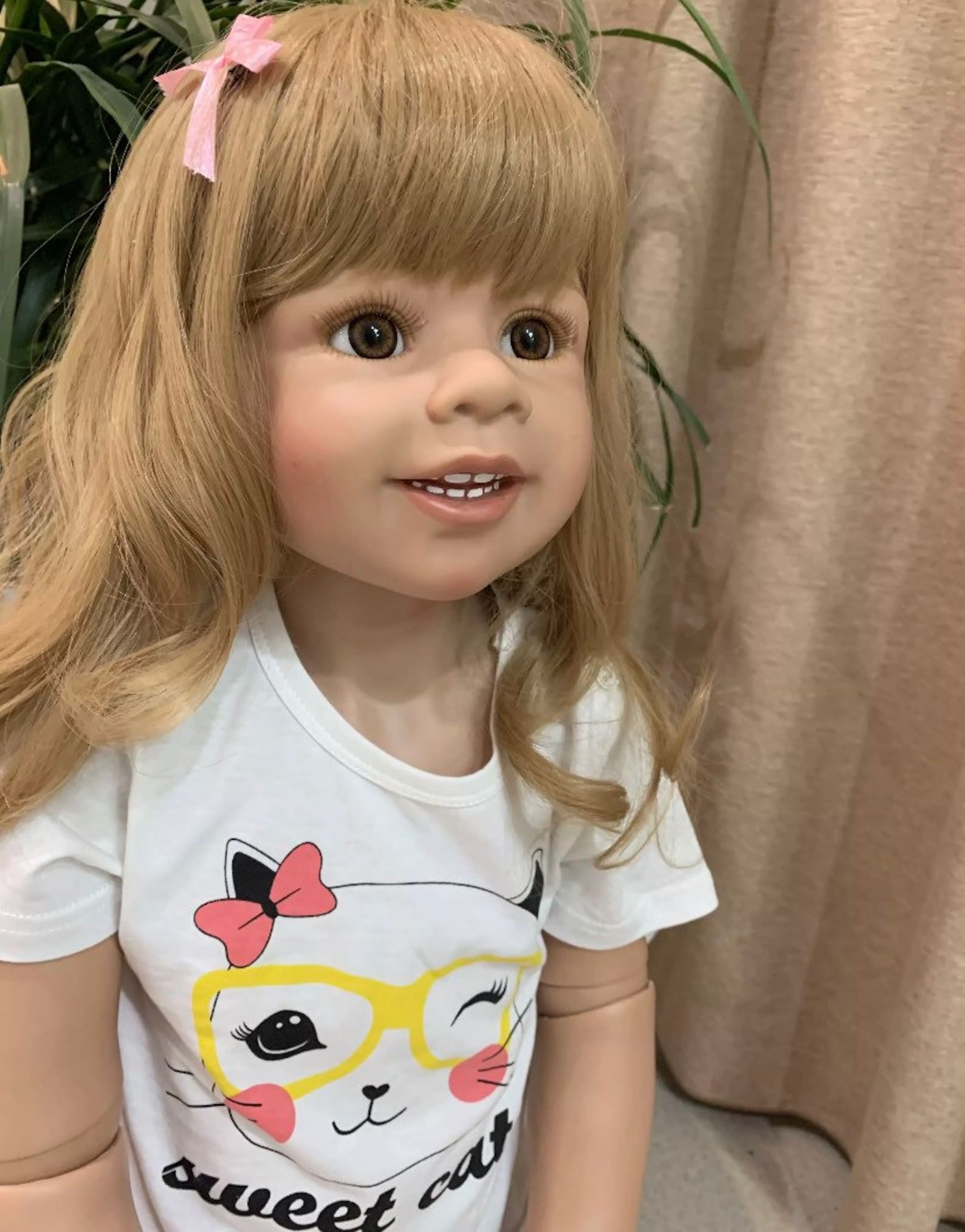 Mae 34 year old Toddler Girl Doll Blonde Etsy