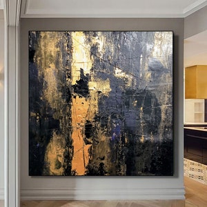 Large Abstract Art-Original Art,Art Deco,Living Room Wall Art