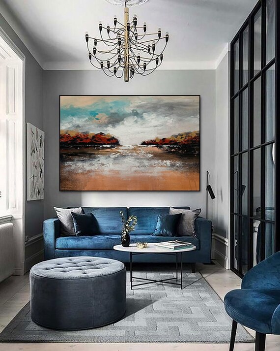 Extra Large Wall Art Large Artwork Canvas Wall Art Etsy