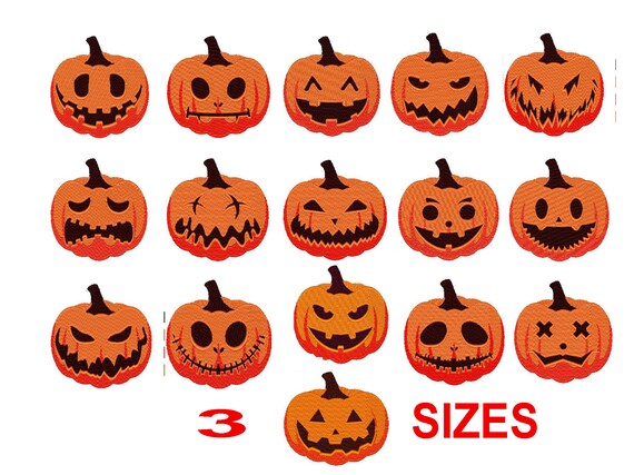 Top-selling Item] Halloween Pumpkin Spooky Embroidered Vintage