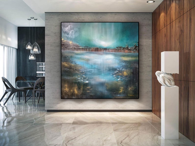 Extra Large Wall Art Landscape Painting Oversized Paintings Etsy UK