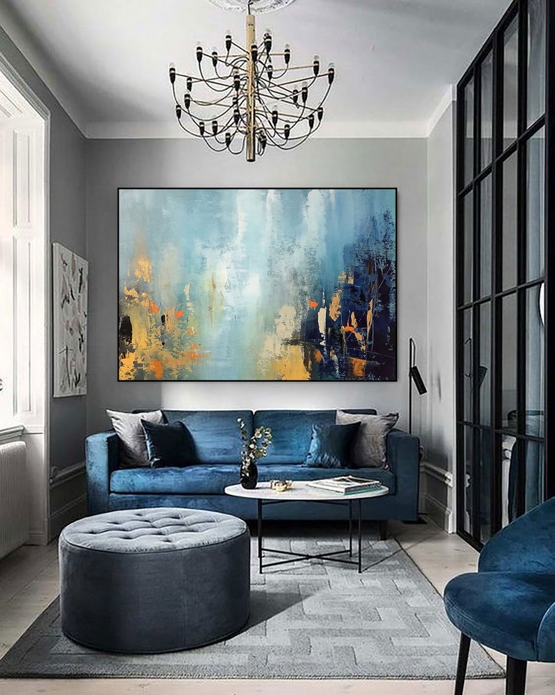 Oversize Wall Art Extra Large Art Acrylic Painting Oil Etsy