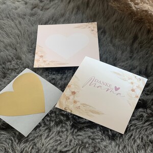 Muttertag Karte, Rubbel -Karte Set für Gutscheine oder Verkündigungen Edition Mama Muttertagskarte