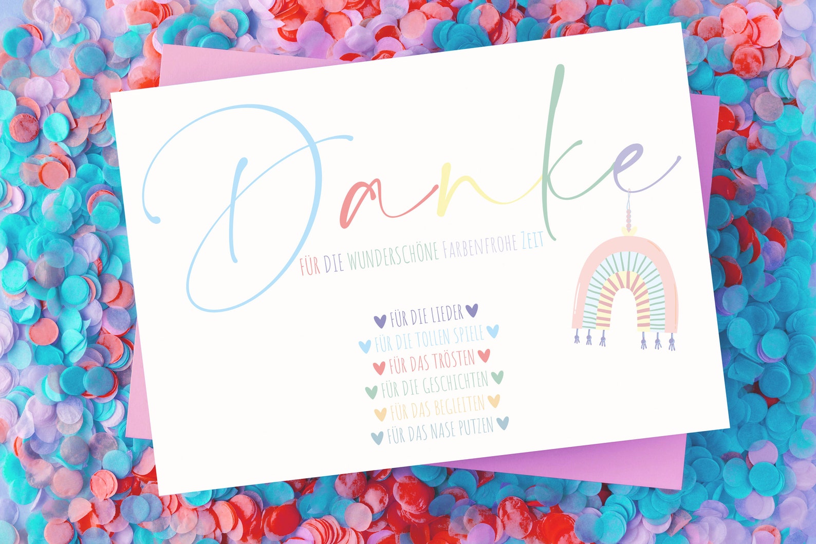 farewell card thank you kita farewell kindergarten etsy