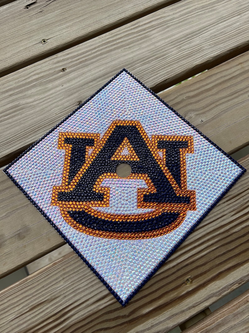 Custom Rhinestone Graduation Hat - Etsy