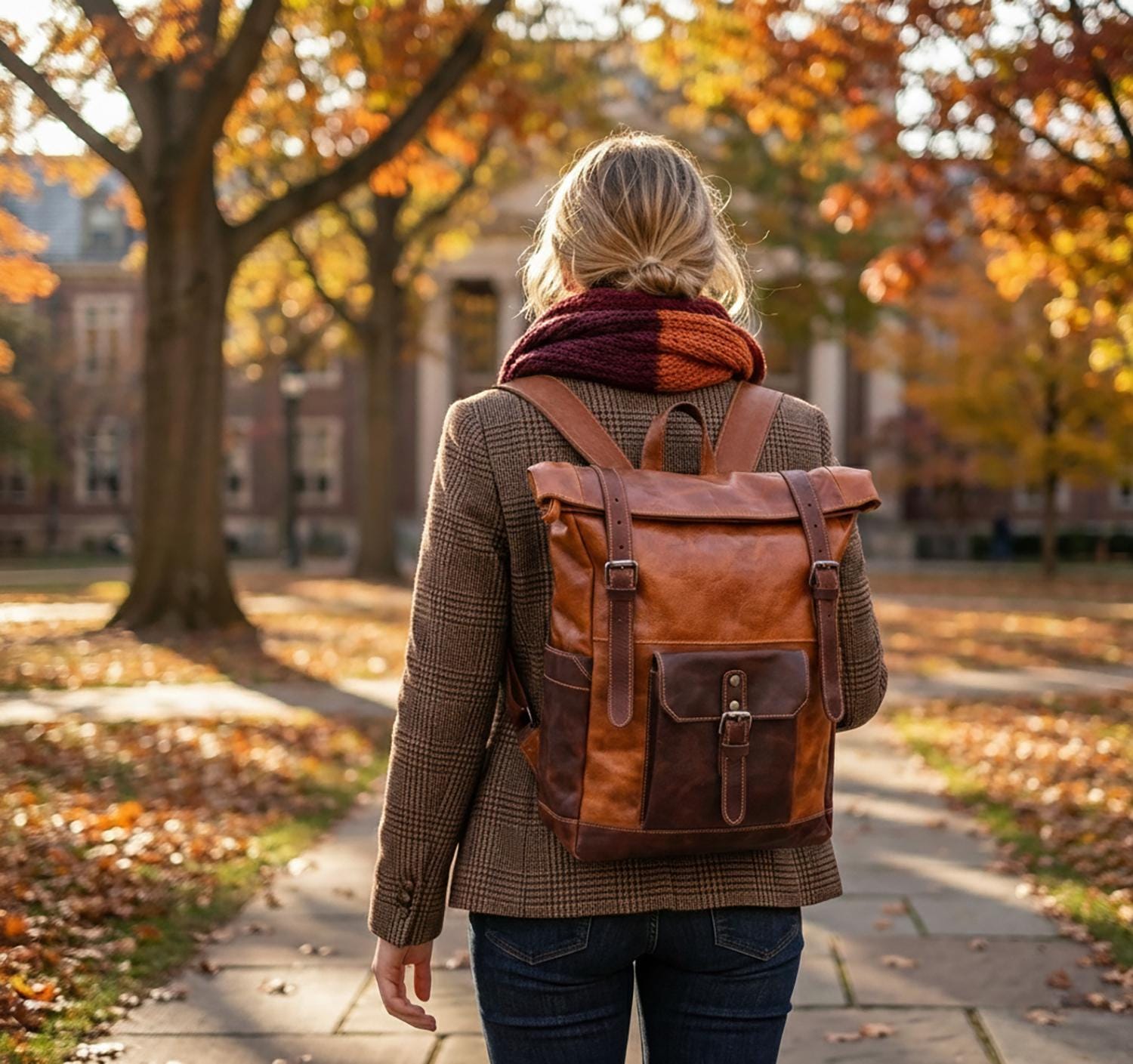 Rowallan leather bag - Etsy 日本