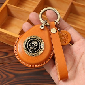 Leather Key Fob Covers Harley Models Sportster Street VRSC Softail Trike Slim Road Glide Low Rider X48 1200 883 Davidso Street Glide