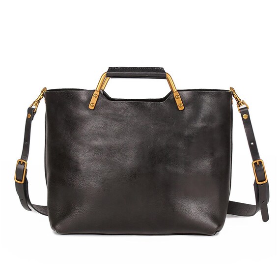 Klondike 1896 Valigetta Pelle BILL - Borsa A Tracolla Vintage, Qualità Artigianale, Per Ufficio E Scuola Valigetta Pelle Ufficio Klondike - Foto 3