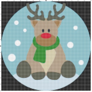Reindeer Cross Stitch Pattern