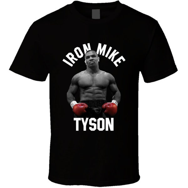 Mike Tyson Iron Mike World Boxing Champion Fight Fan T Shirt