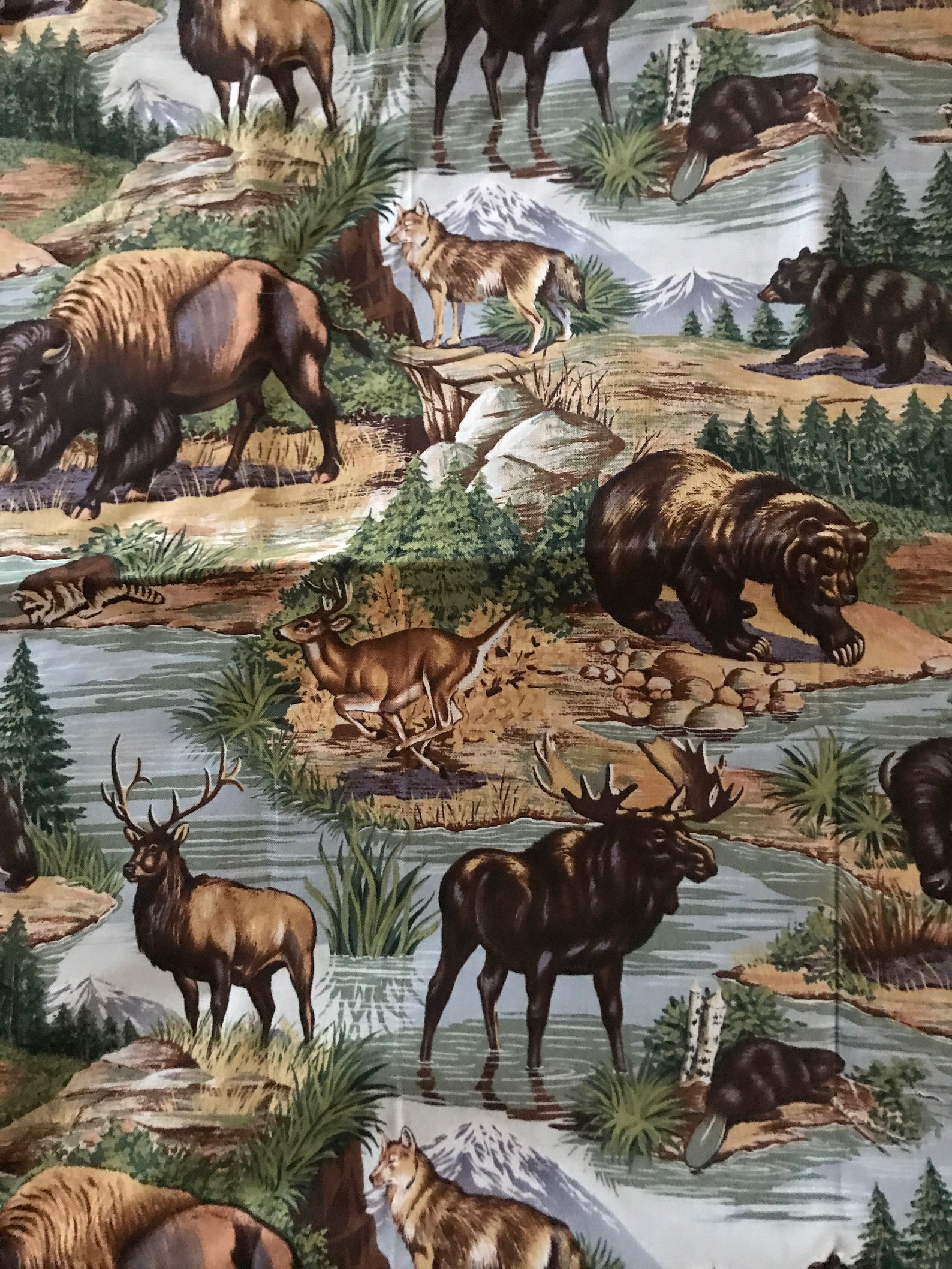 Wildlife throw pillow cover Etsy