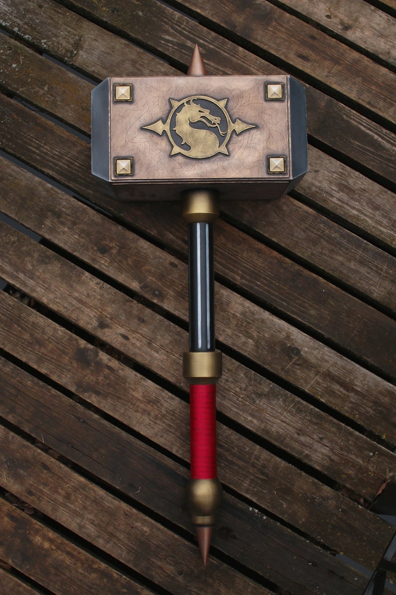 Shao Kahn hammer / Mortal Kombat weapon inspired Etsy